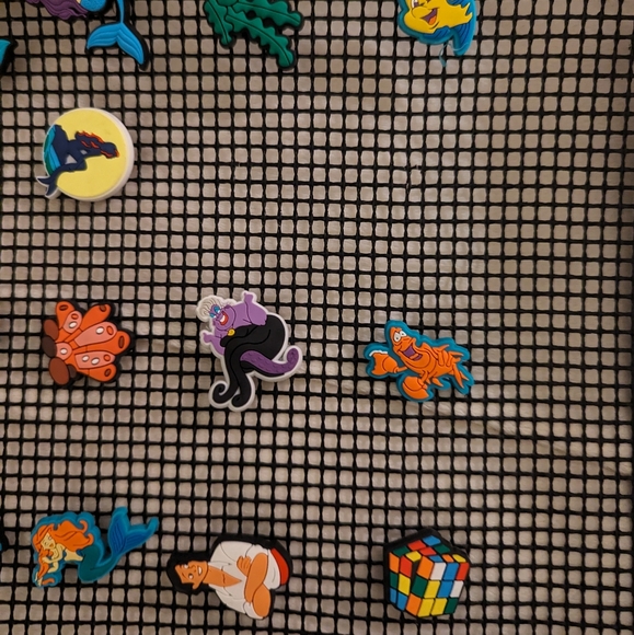 Crocs Jibbitz 75 Bundle LOT Lil Mermaid Ariel 💕 CARS Animals NEW CROC CHARMS - Picture 8 of 16